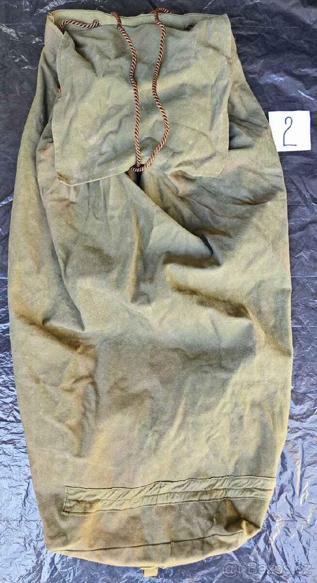 Staré trampské batohy - Lodní a přepravní vaky - 4