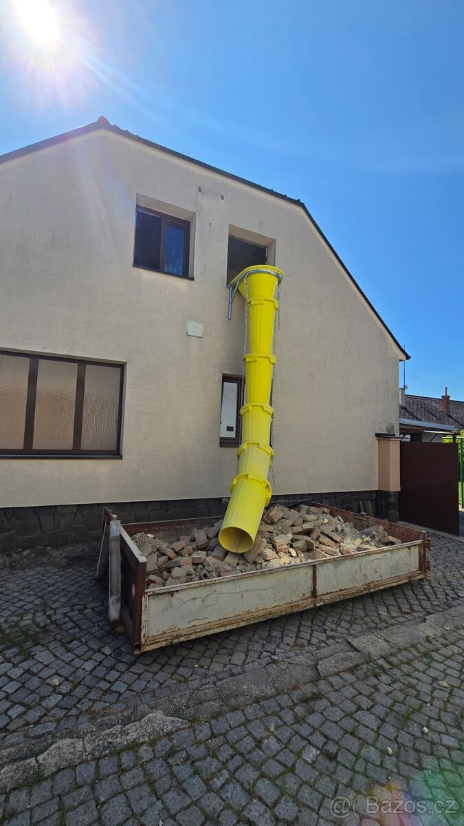 Shoz na stavební suť - délka 5,5 m - 4
