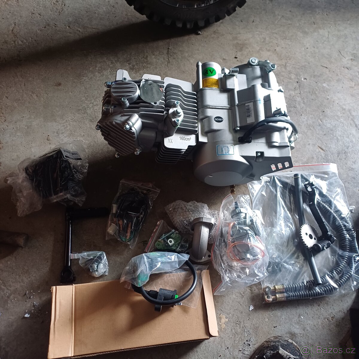 Motor pit bike YX160 ostré váčky  pitbike ycf ,stomp a další