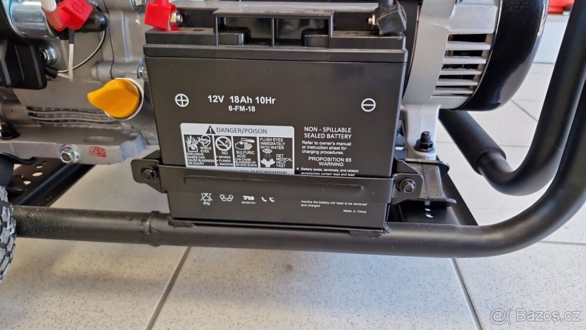 NOVÝ / NEPOUŽITÝ třífázový generátor - HECHT GG 10000 - 4