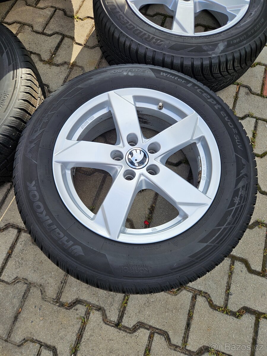 ALU kola 5x112 Zimní 215/65/17 - 4