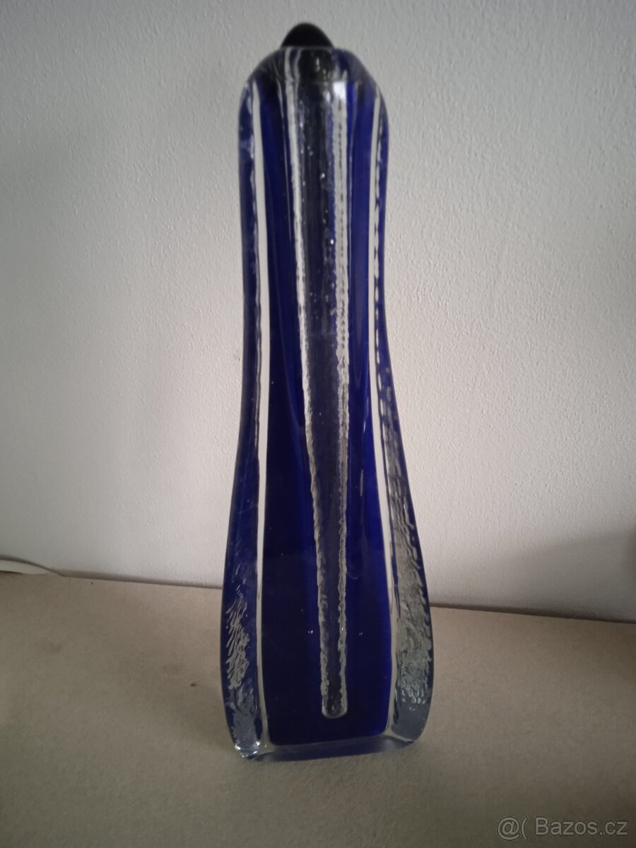 vázy z hutního skla - 4