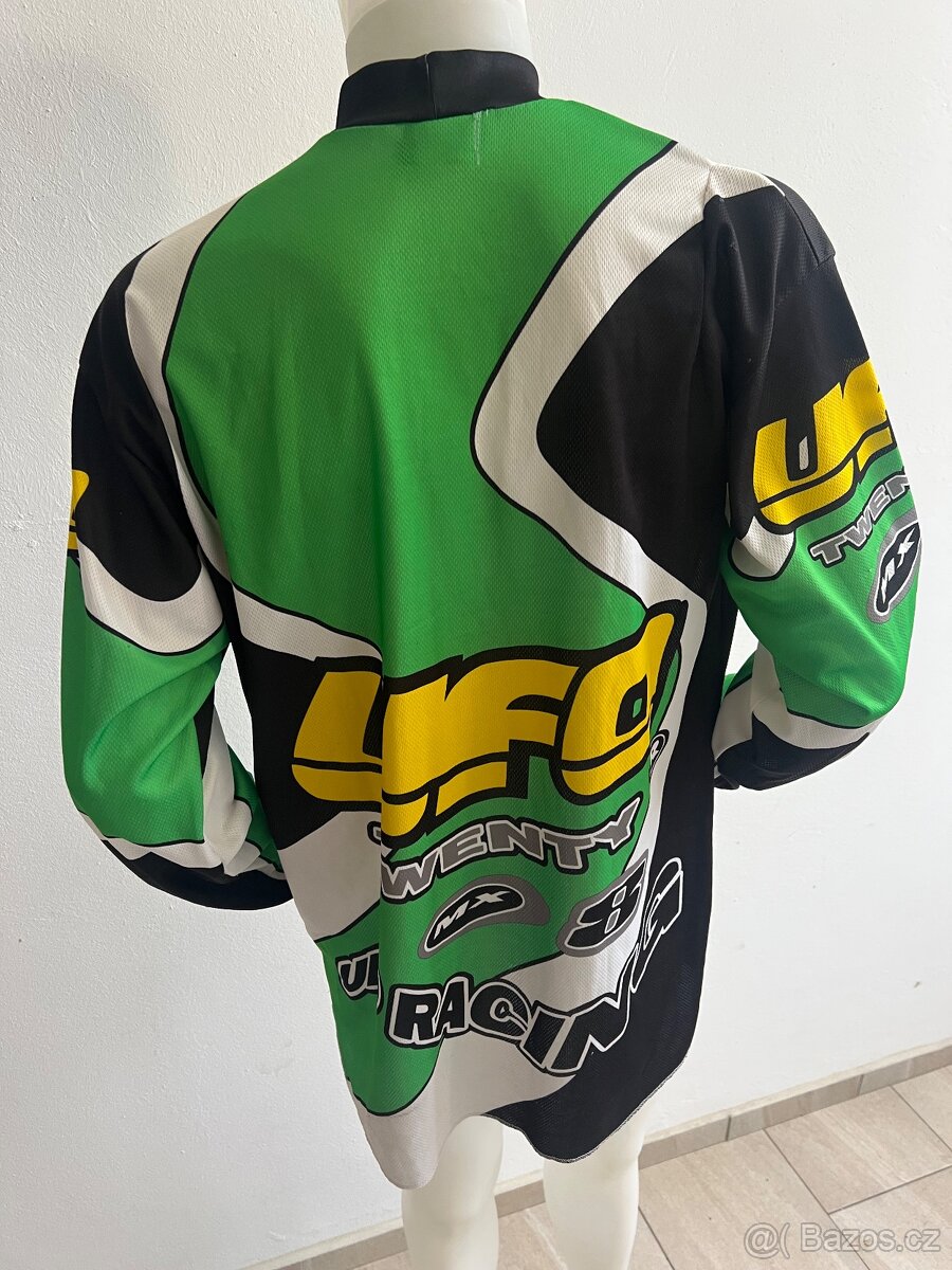 Retro motocrossový dres UFO plast vel. XL - 4