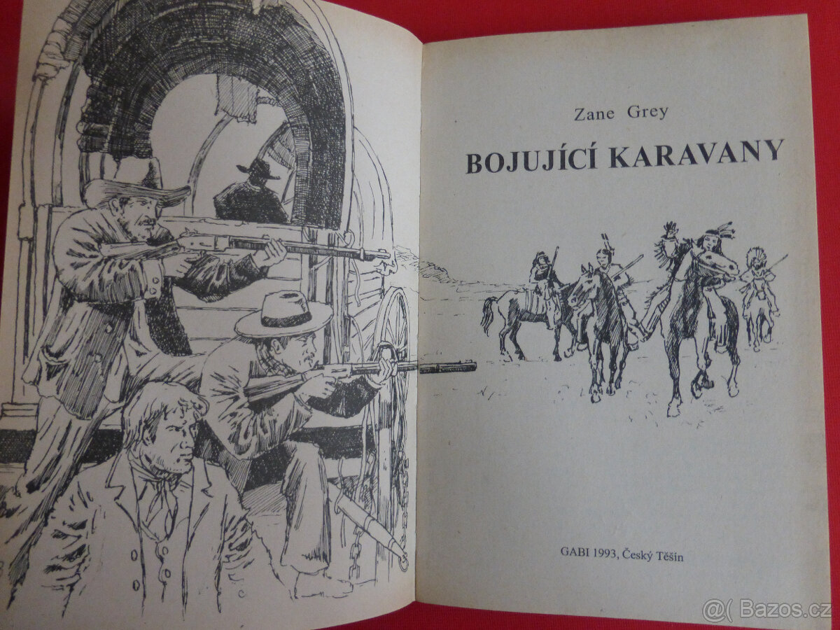 Dobrodružné knihy - Grey, Moravec, Cooper... - 4