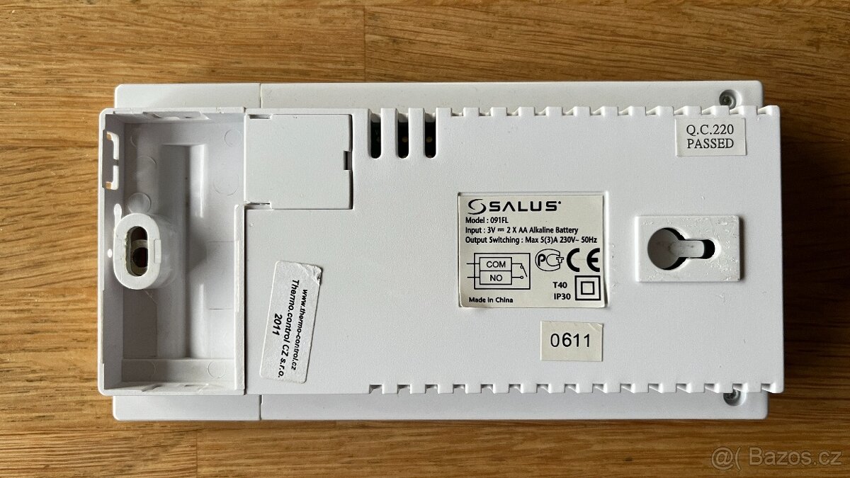 SALUS 091FL - programovatelný regulátor teploty - 4