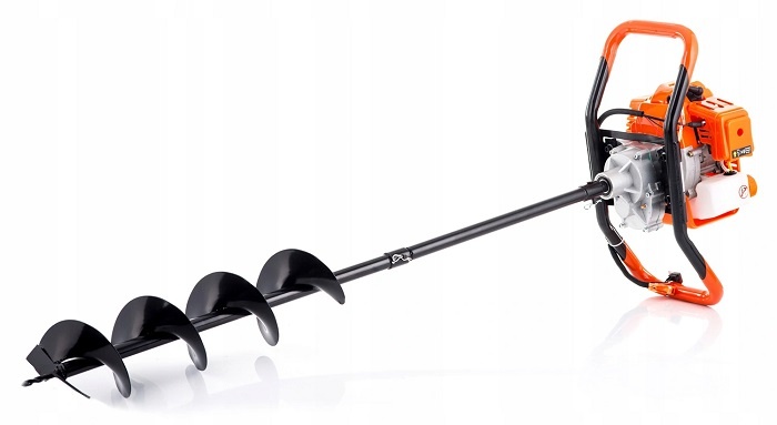 Motorový půdní zemní vrták jamkovač - 4