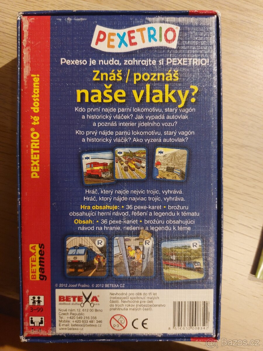 Pexetrio Znáš naše vlaky? - 4