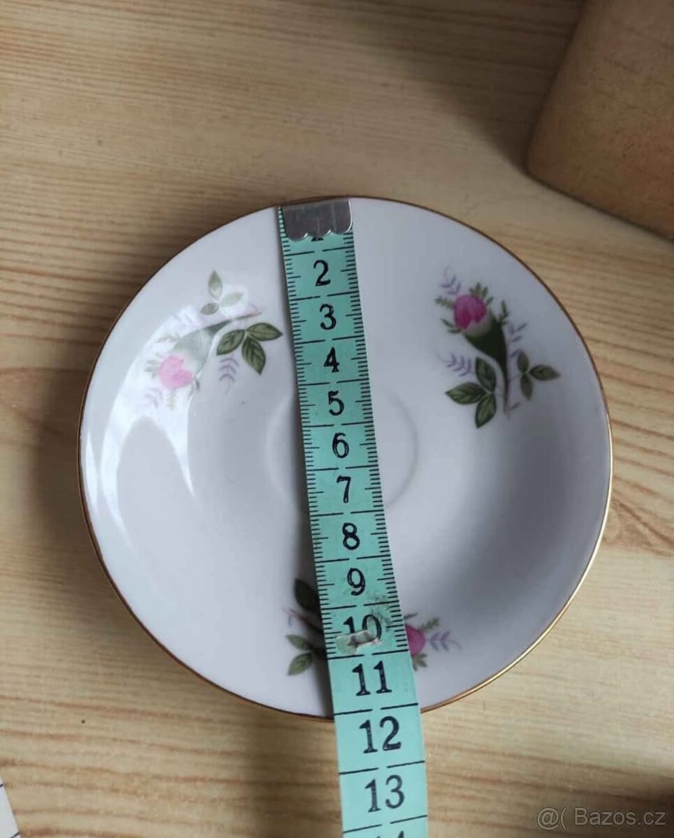 Porcelánové retro sady mix - 4