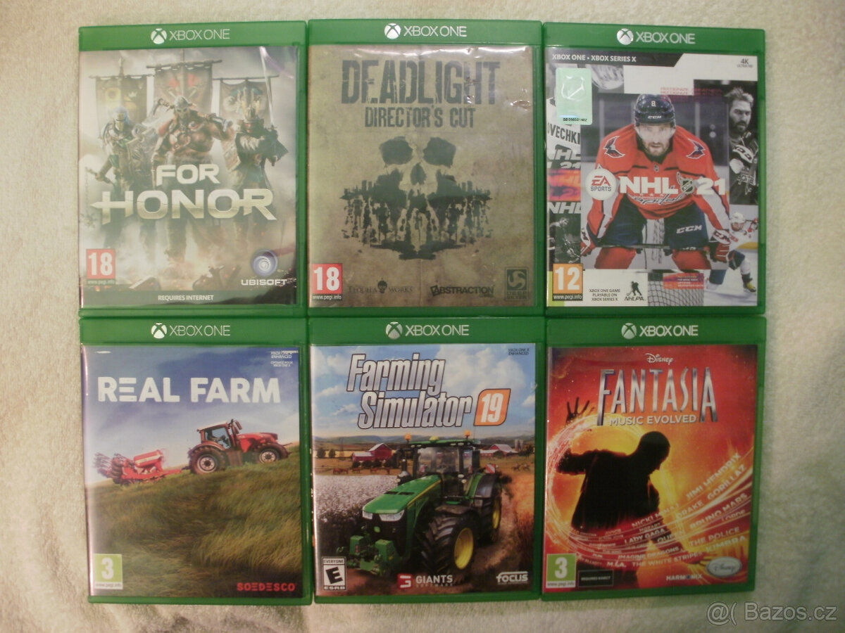 Hry na XBox ONE - Nové a 1 - 2 x hrané-Ceny v textu inzerátu - 4