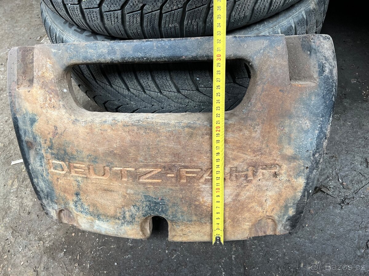 Závaží na Deutz-Fahr - 4