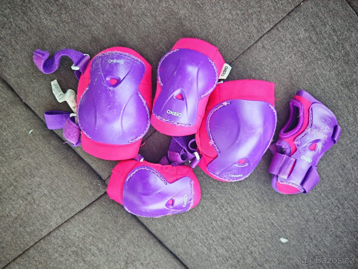 Dětské kolečkové rostoucí brusle vel. 32 - 36 - 4