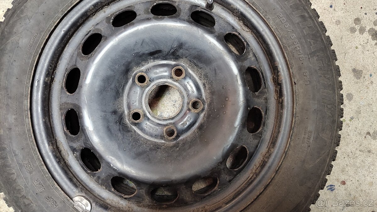 Plechové disky 16" Octavia 2 - 4