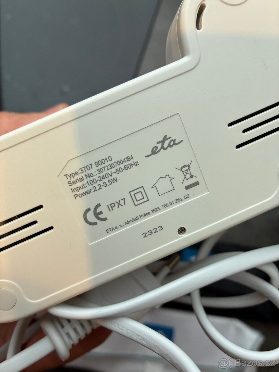 ETA Sonetic Set zubních kartáčků 3707 černý+bílý - 4