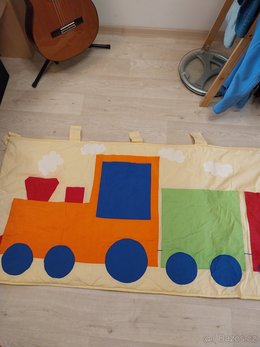 Kvalitní kapsář k posteli, délka 200cm - 4