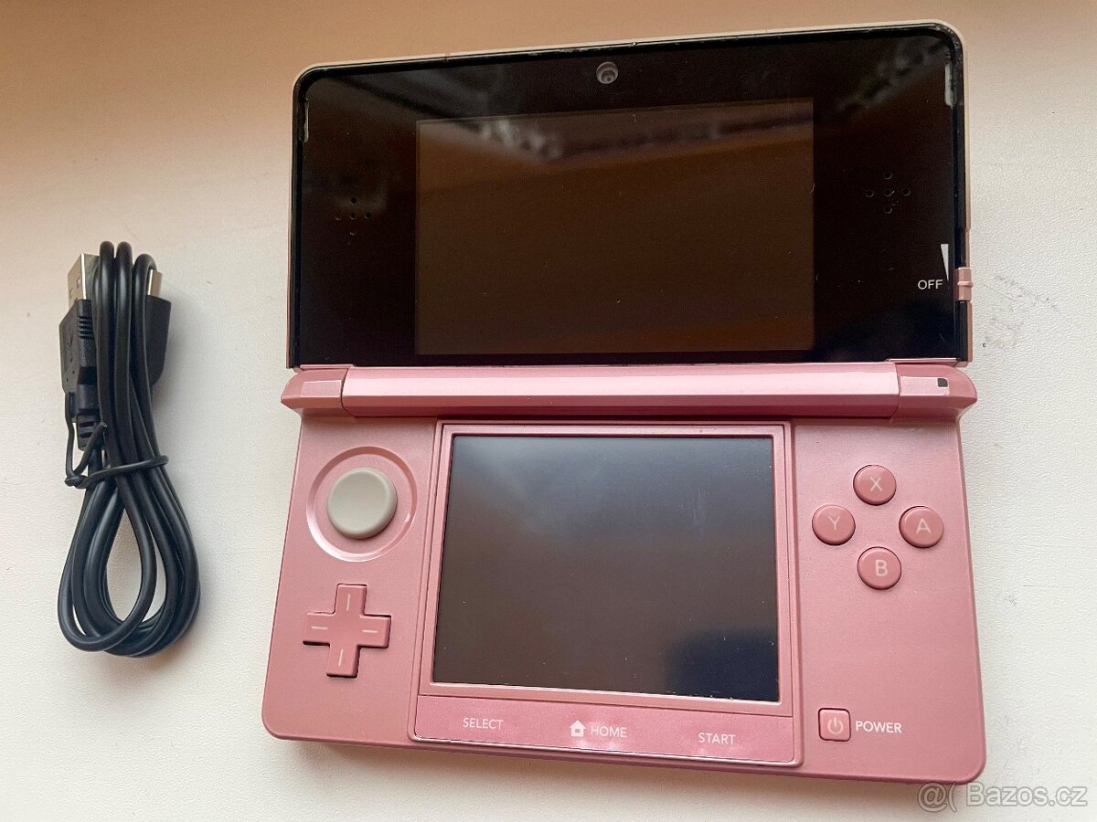Nintendo 3DS růžová - 4