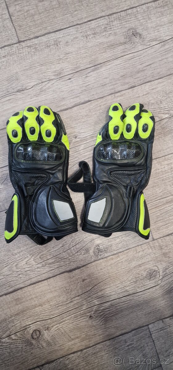 Moto rukavice -kůže - 4