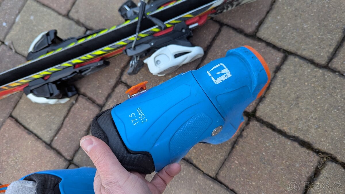 Detske lyže, bota 17.5 - 4