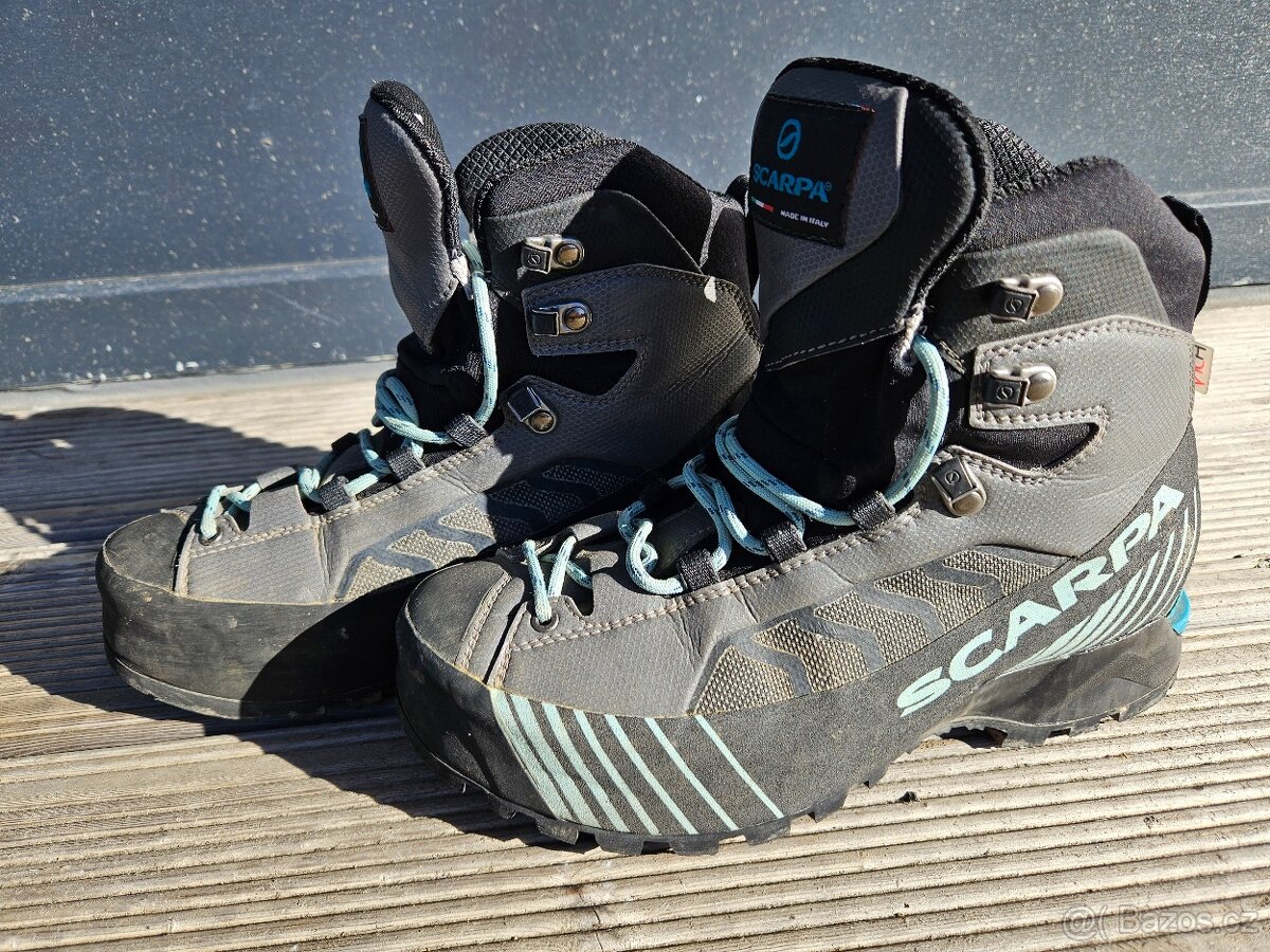 Dámské kožené boty Scarpa 39 - 4