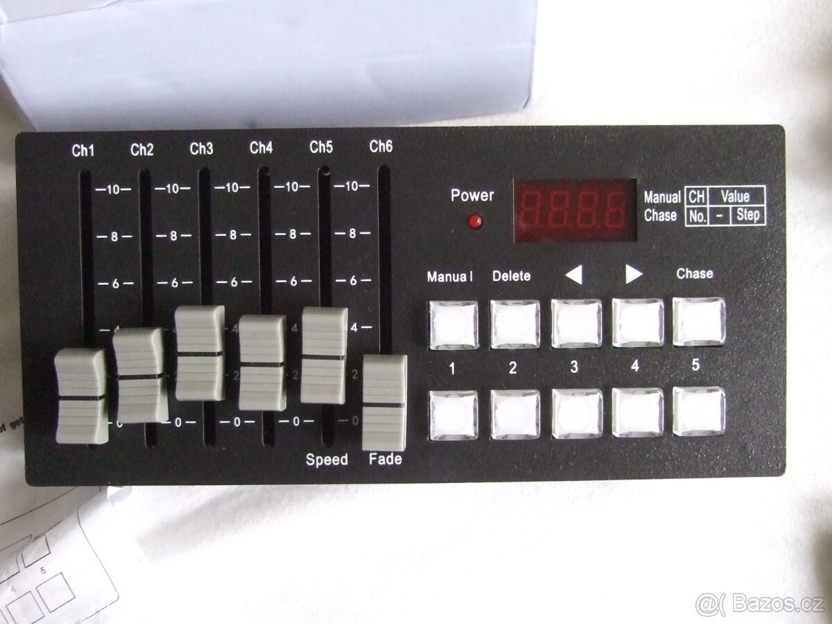 Ovládač DMX 512 - 4