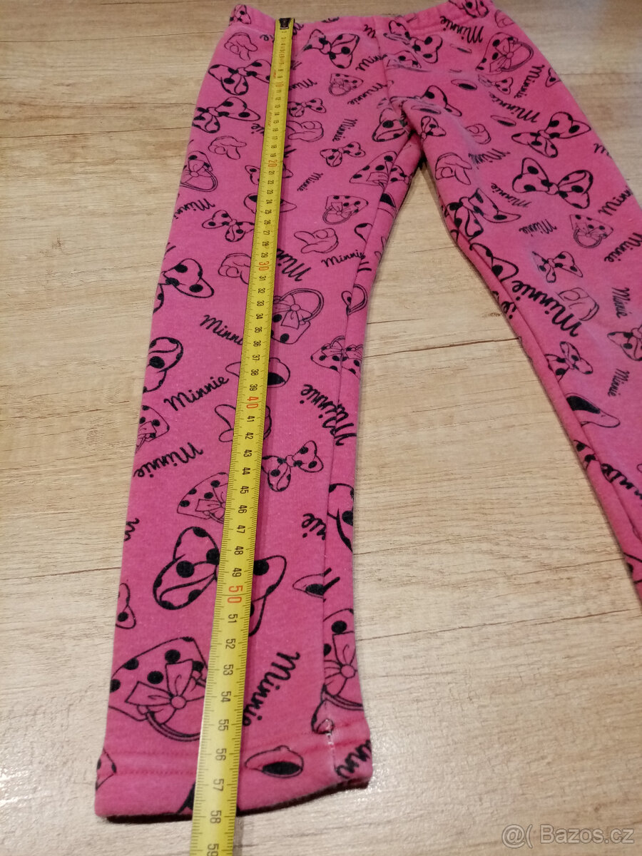 zateplené legíny Minnie vel. 104/110 - 4