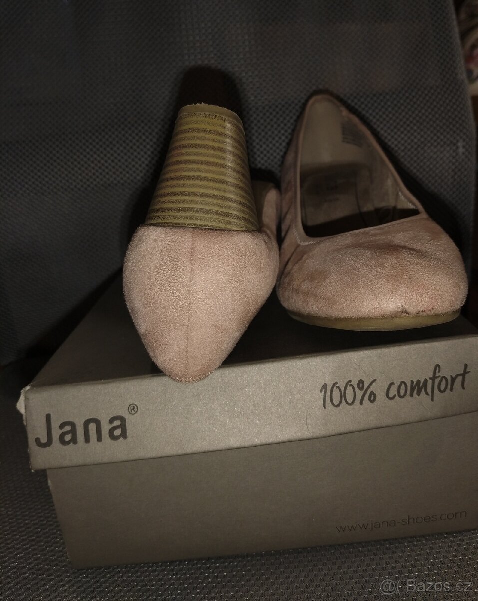 đź’Ž NOVÉ PlesovĂ© StĹ™evĂÄŤky JANA 40 H (PohodlnĂ©/Ĺ iršà StĹ™ih) - 4