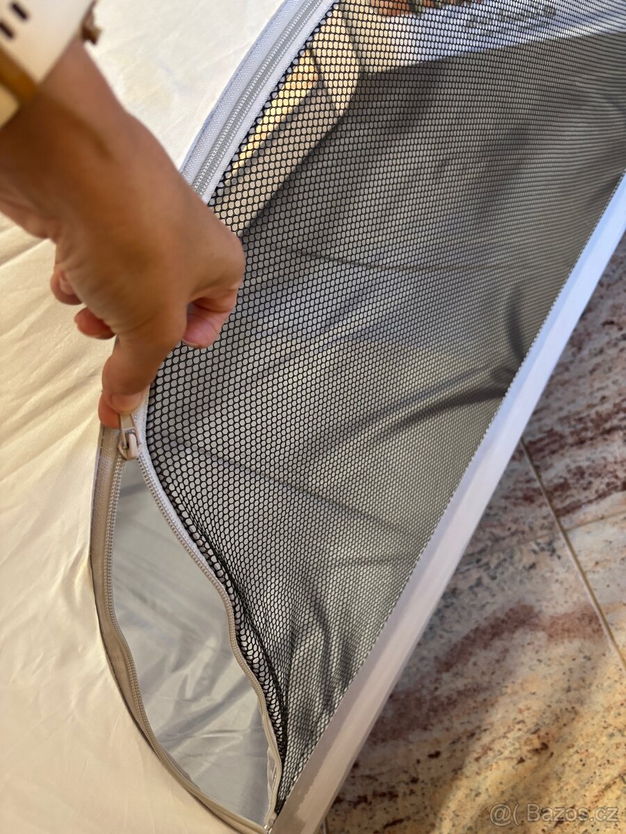 NOVÁ Cestovní postýlka+matrace+zdarma lůžkoviny - 4