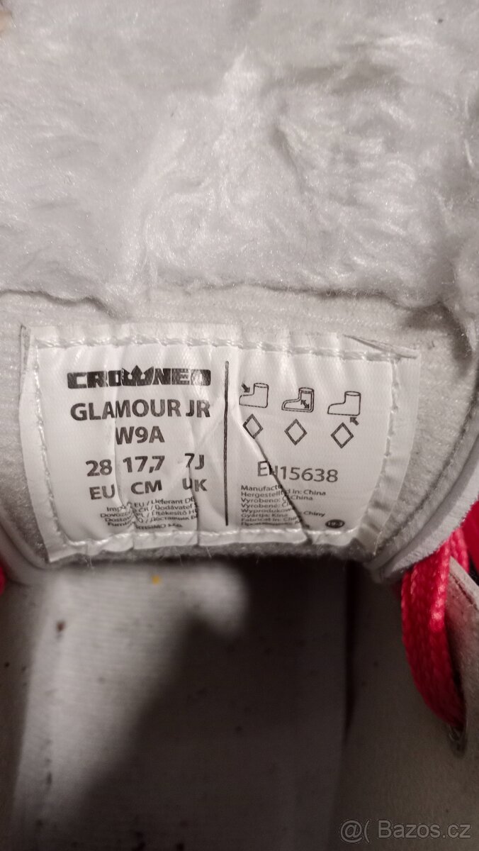 Dívčí lední brusle vel.28 - 4