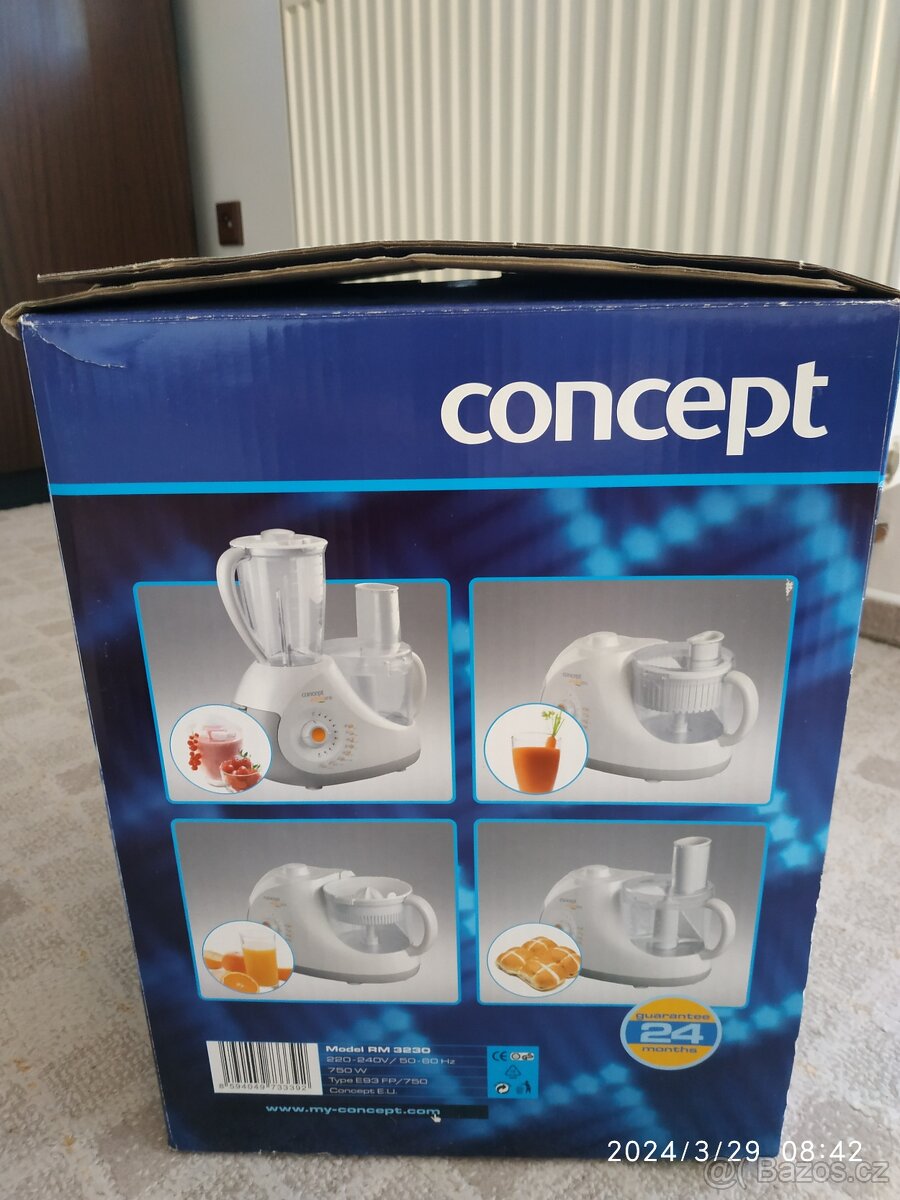 Kuchyňský robot a odšťavňovač Concept RM 3230 - 4