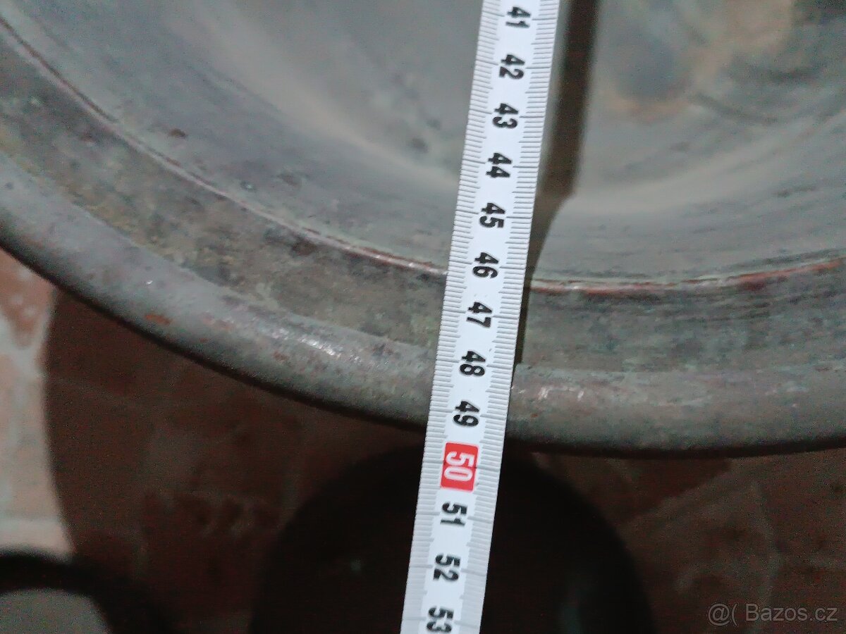 Měděný lavor a misky - 4