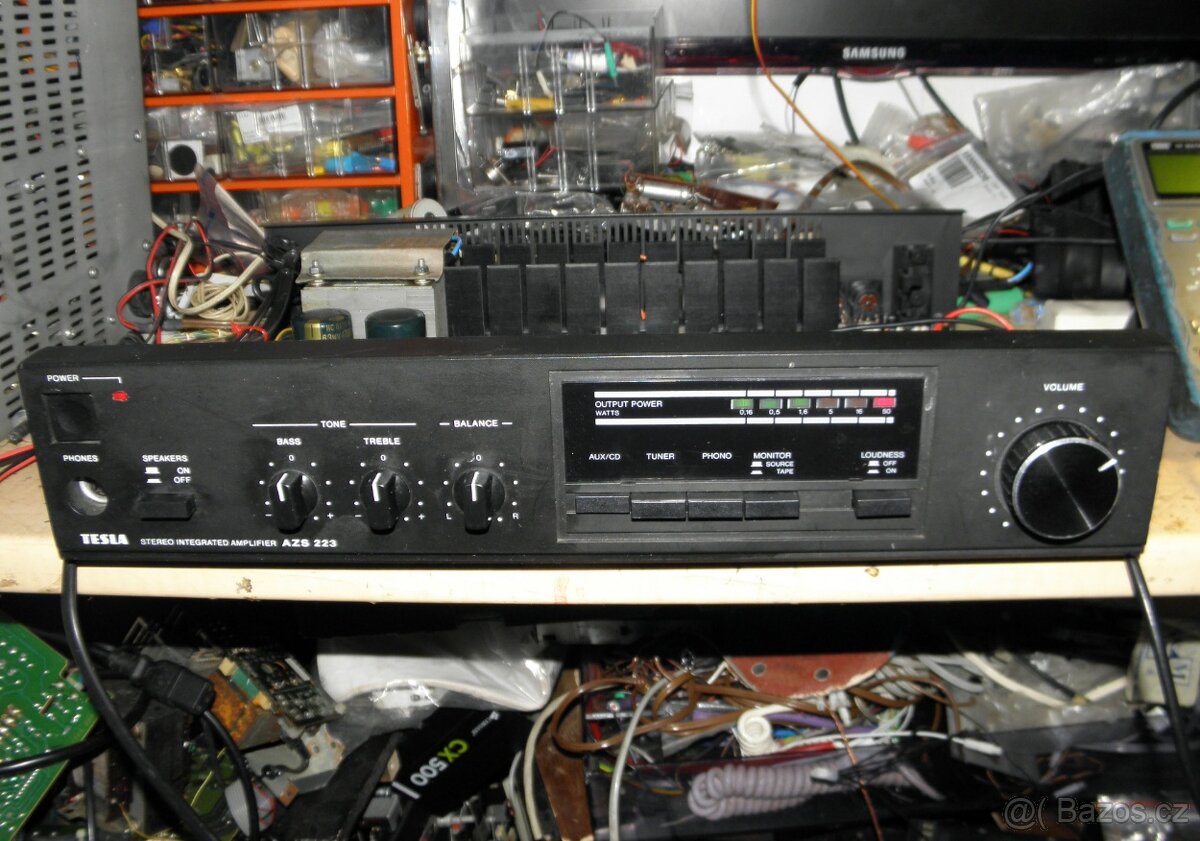 Tesla AZS 223 zesilovač - 4