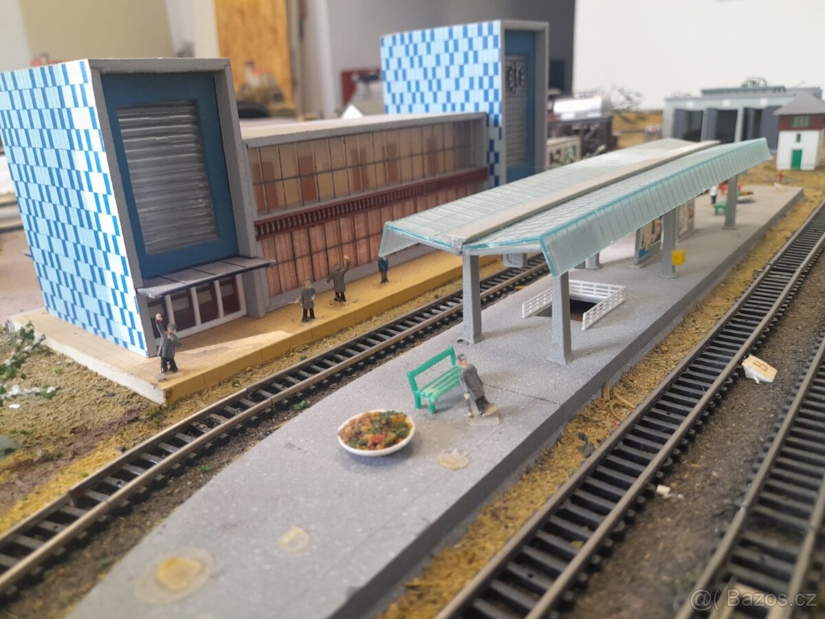 Modelové kolejiště 87 x 170 cm - 4