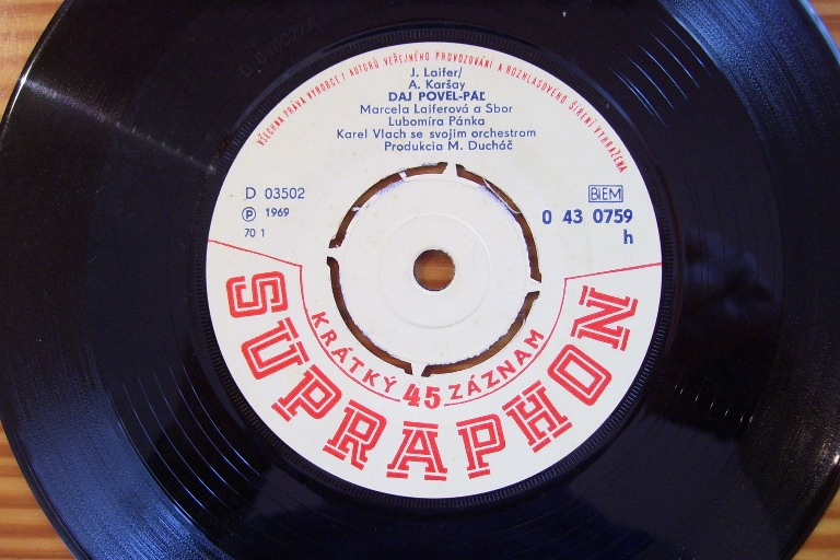 SP deska M.Laiferová a Karel Hála 1969/62/ - 4