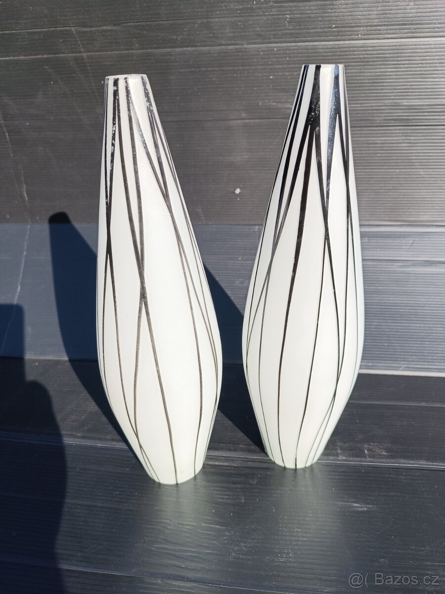 Stará stínítka, širmy ART DECO 2kusy - 4