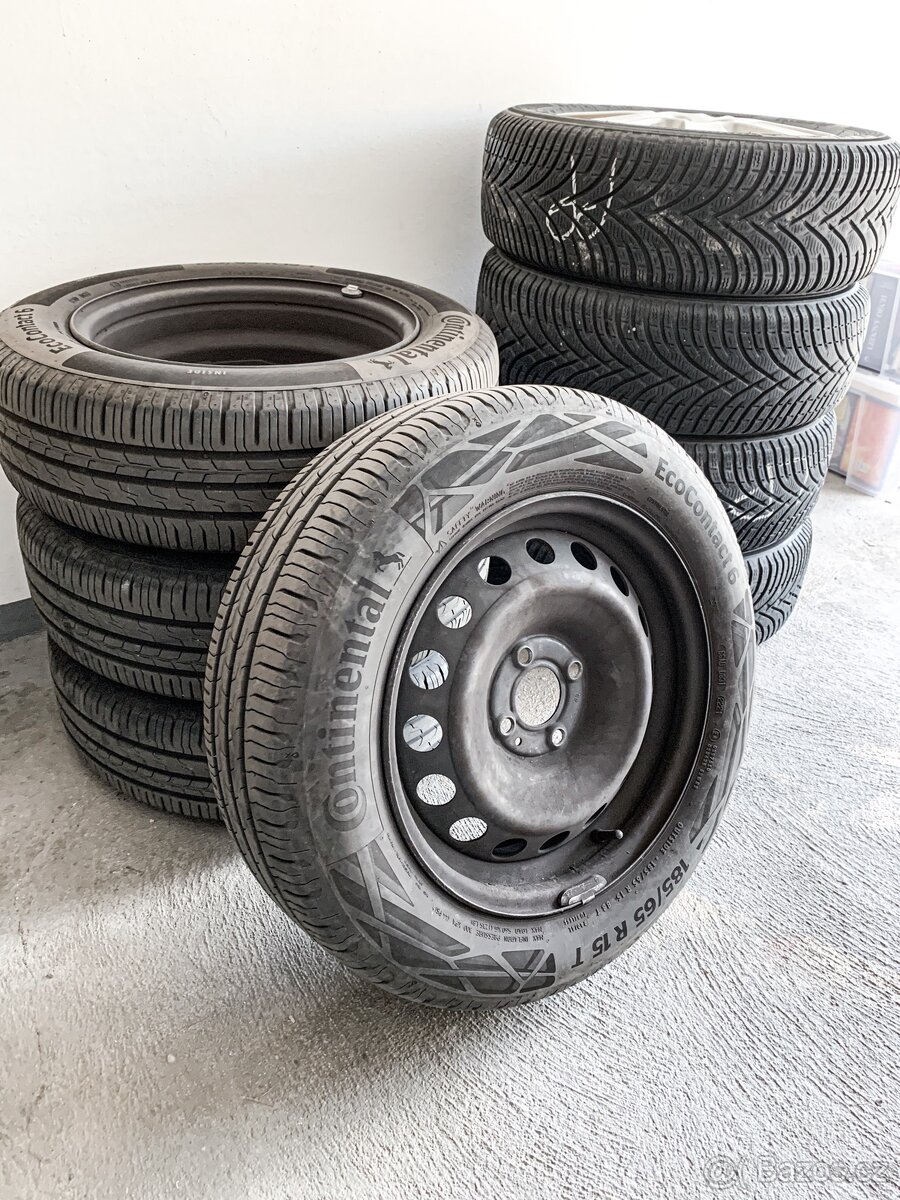 Continental EcoContact 6 185/65 r15 + disky - 4