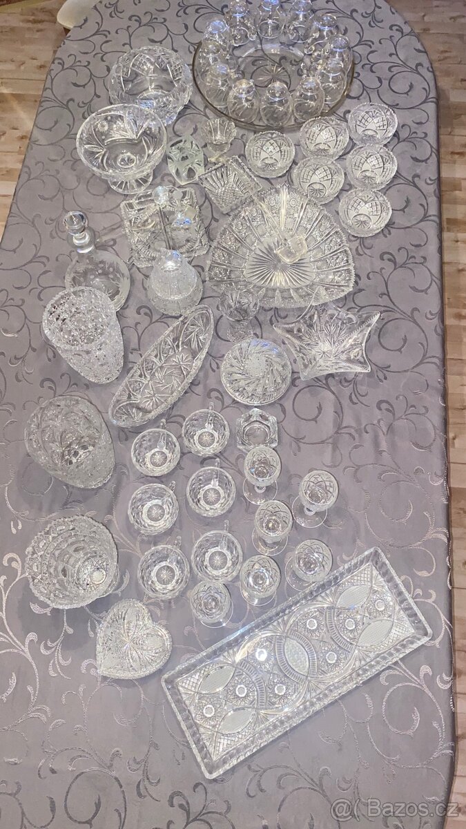 Sbírka broušeného skla - 4