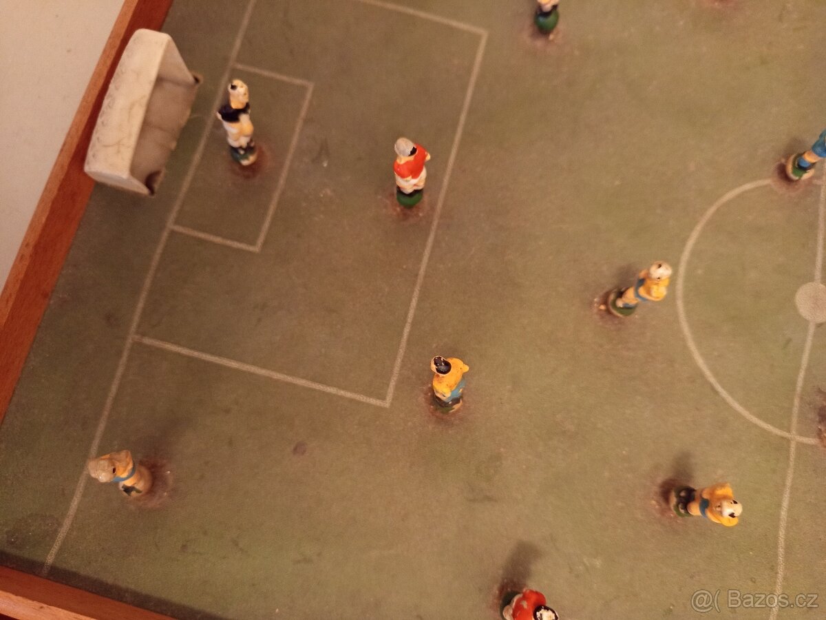 Dřevěný fotbálek retro - 4