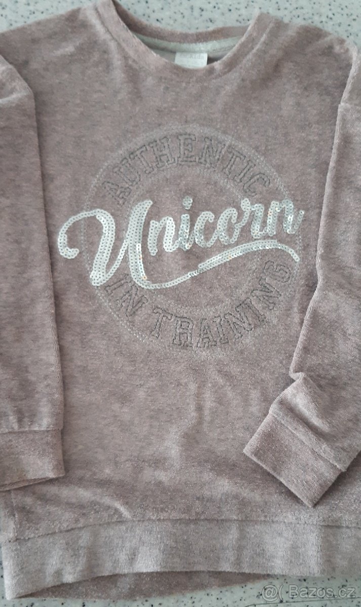 Dívčí mikiny F&F vel.128 - 4