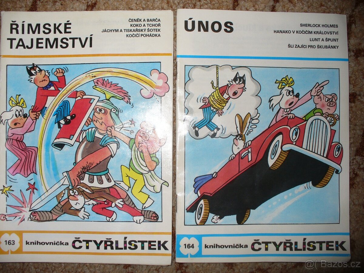 časopisy čtyřlístek - 4