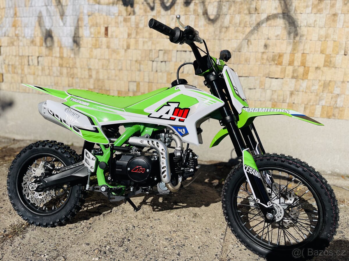 Pitbike Leramotors Thunder 125ccm, 14/12 kola, poloautomat