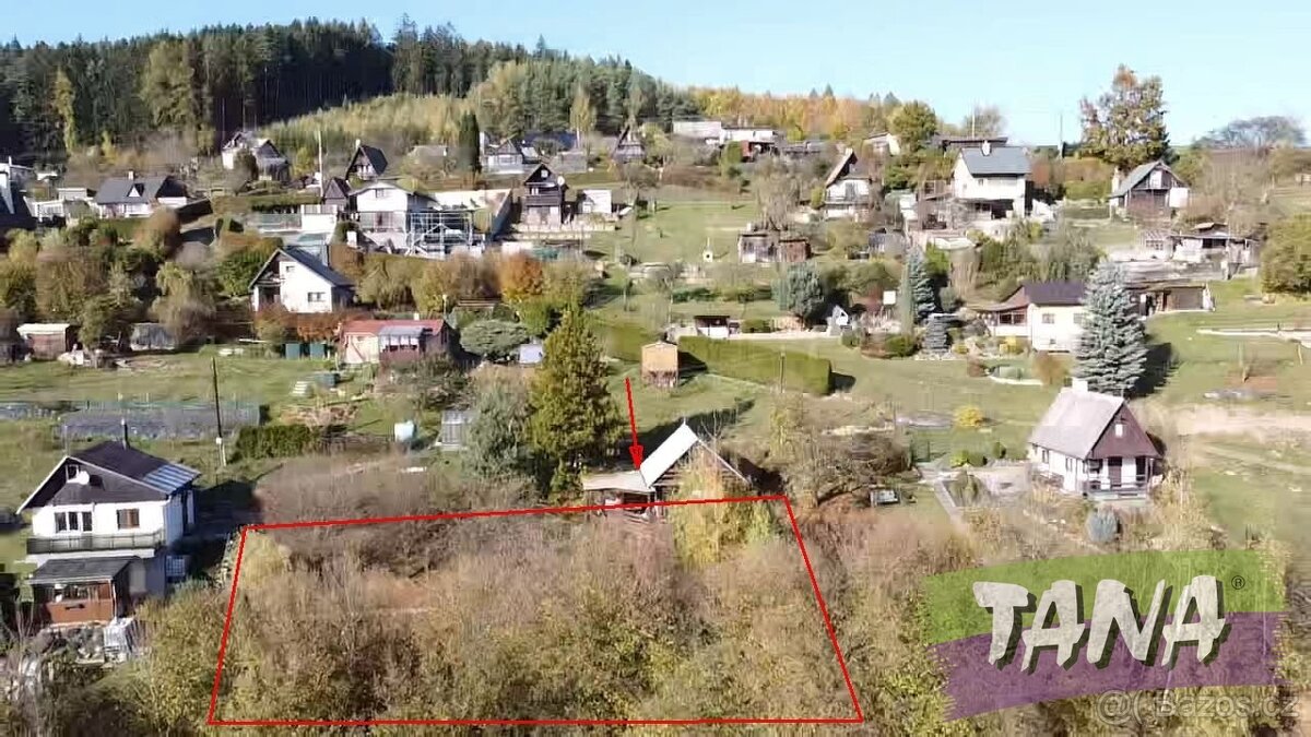 Prodej zahrady s chatou v Úpici, ev.č. 00304 - 4