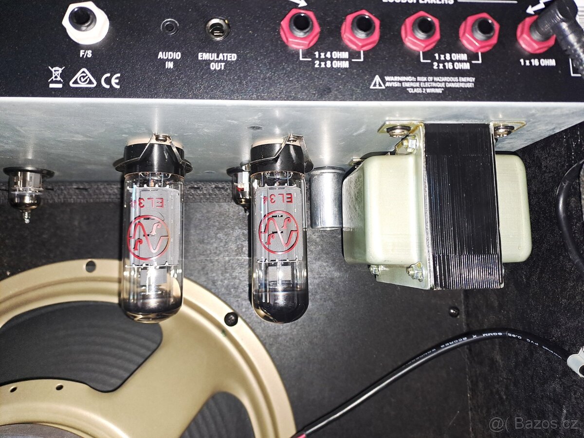 kombo Marshall DSL40CR + 6 tlačítkový MIDI Footswitch - 4