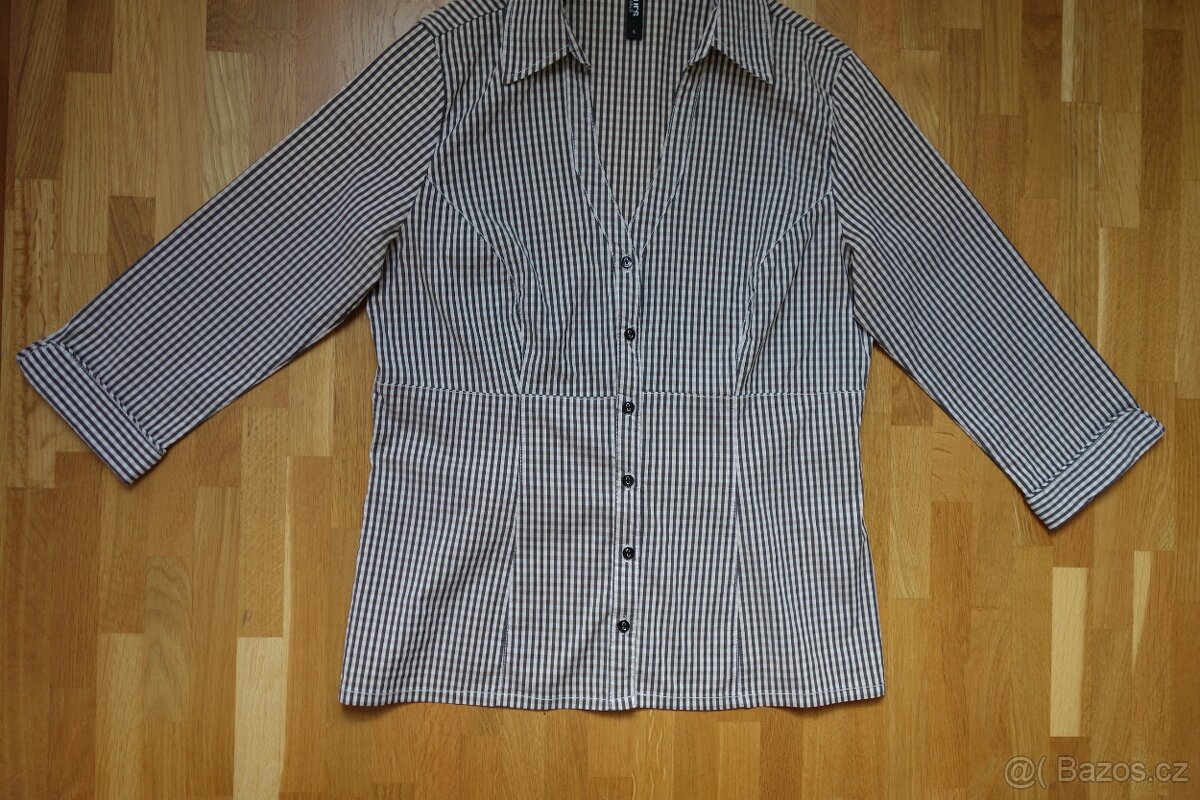 Dámská halenka/blůza s 3/4 rukávem vel. L - 4