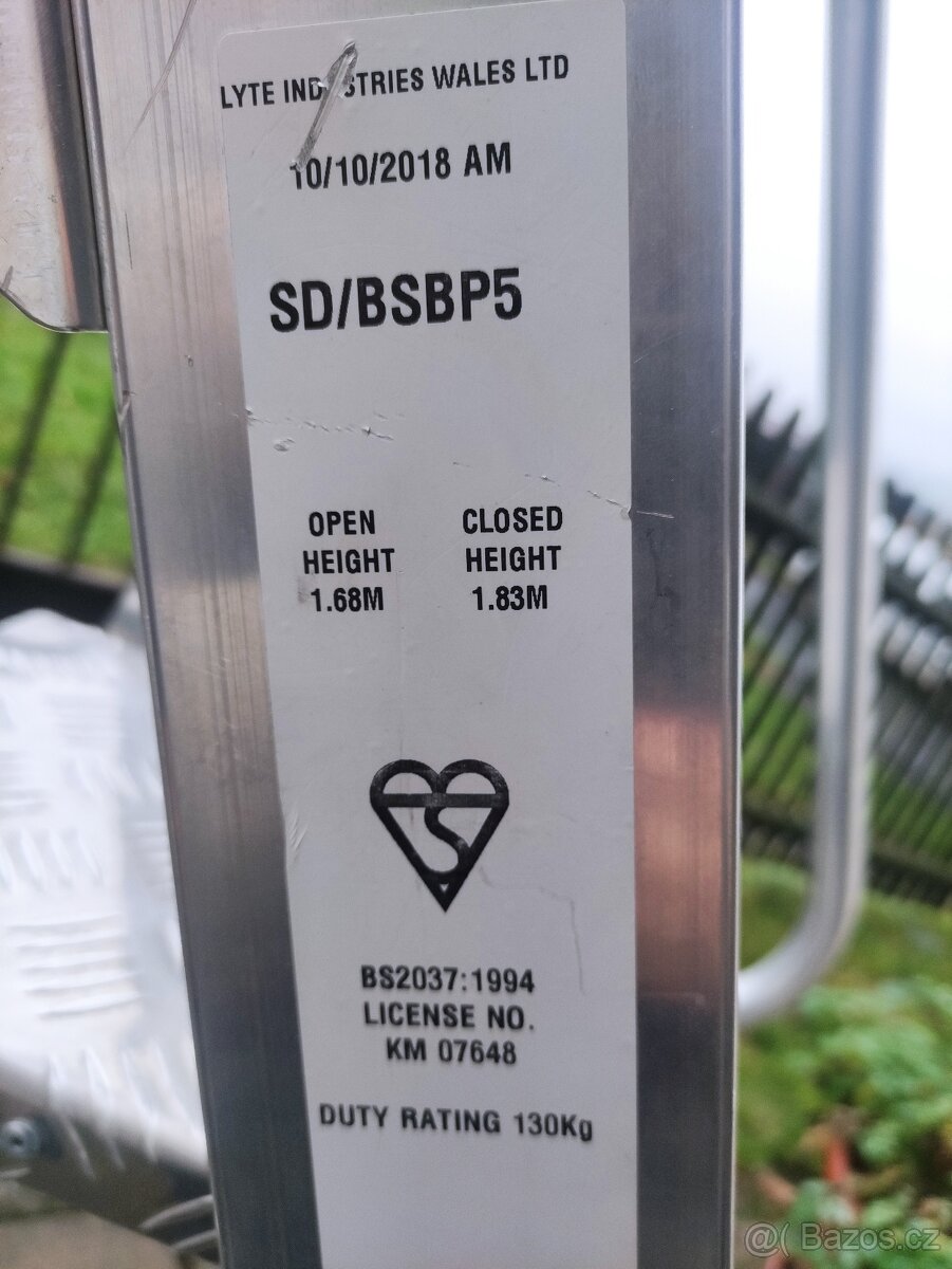 hliníkové schůdky - 4