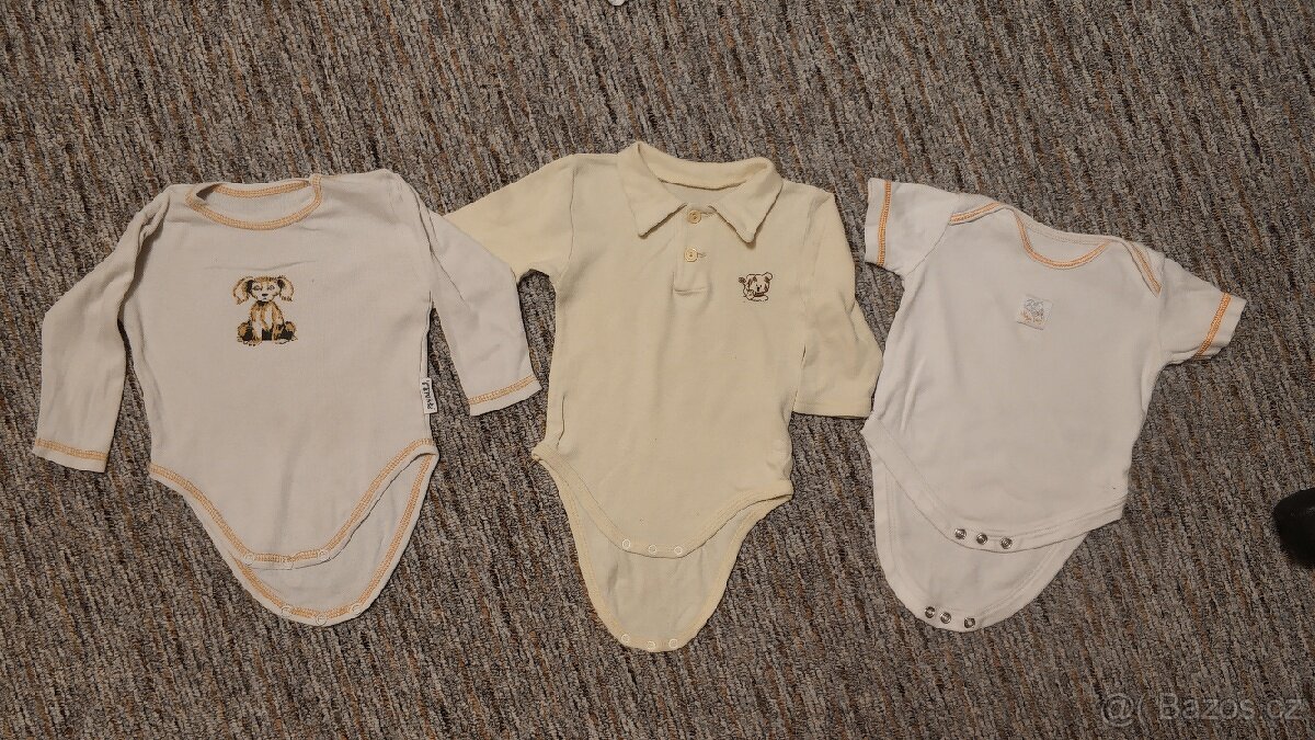 Oblečení, 0-3 měs., cena za vše,12ks - 4