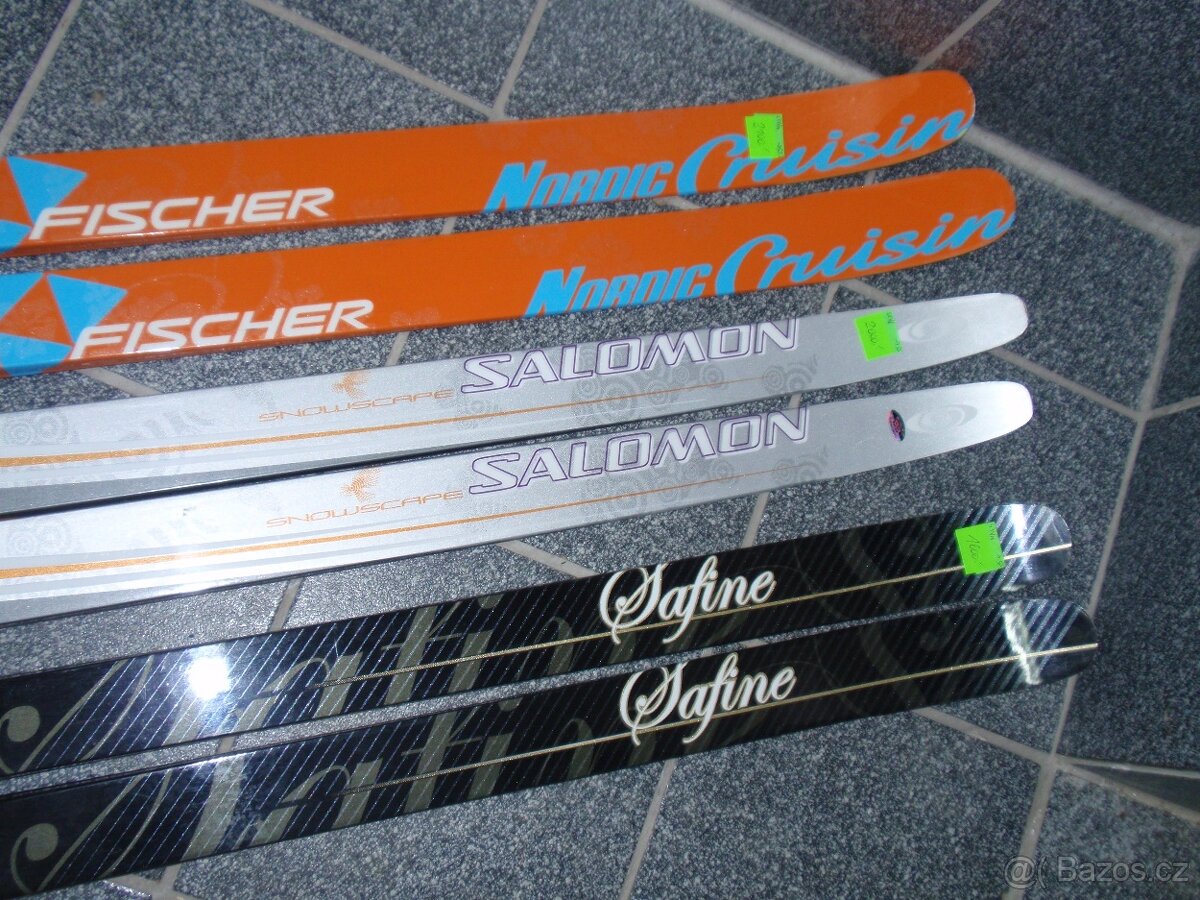 DÁMSKÉ 163/164 CM TURISTICKÉ BĚŽKY DO 55 KILO SNS - 4