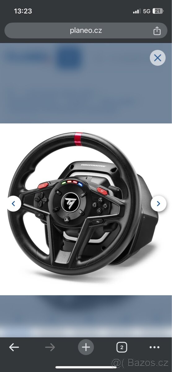 herní volant+pedály - 4