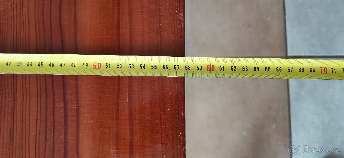 Retro konferenční stolek, masiv - 4