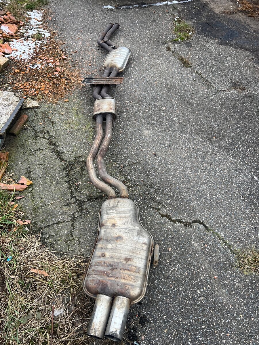 Bmw e46 325ci m54b25 originál výfuk - 4