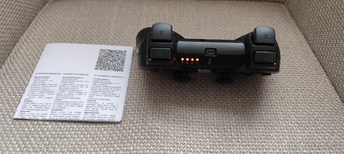 PS3/PC bezdrátový ovladač - úplně nový - 4
