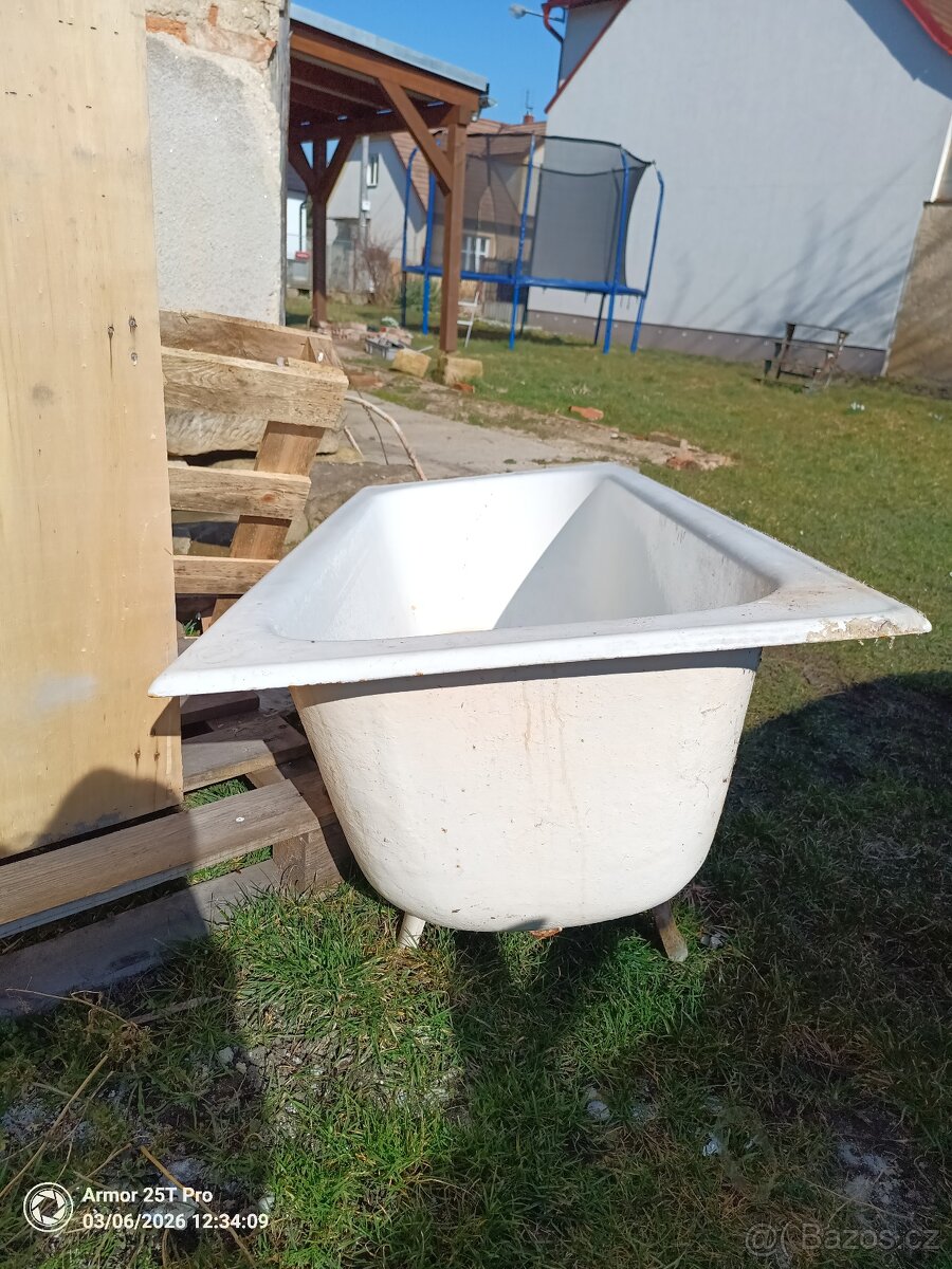 Stará litinová vana - 4